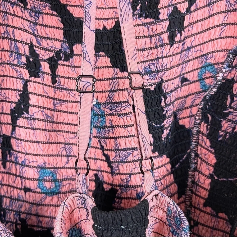 Free People‎ Heatwave Printed Maxi Slip Sleeveless Dress Size Medium Women